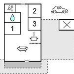 別荘 Three-bedroom In